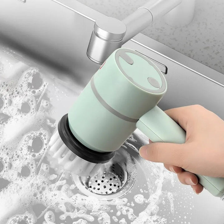 Automatic Rotating Dish Brush with Powerful Cleaning - Scruba-Green-State of Style