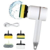 Automatic Rotating Dish Brush with Powerful Cleaning - Scruba-White-State of Style