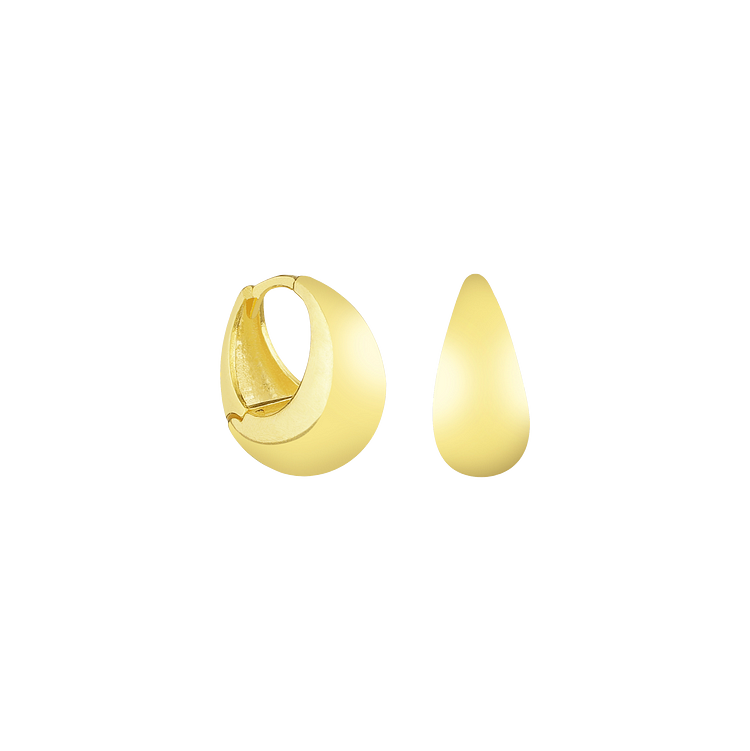 Aveline Classic Gold Drop Earrings-State of Style