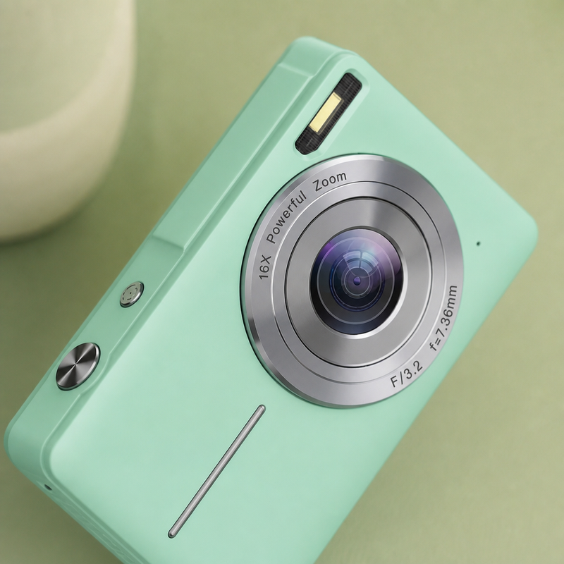 Compact Vintage-Style Camera for Everyday Moments – Camelio