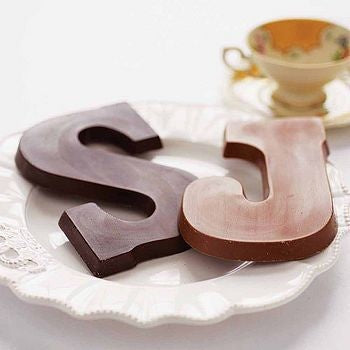 3D silicone mould for pouring chocolate letters – ChocoMould (1+1 free)
