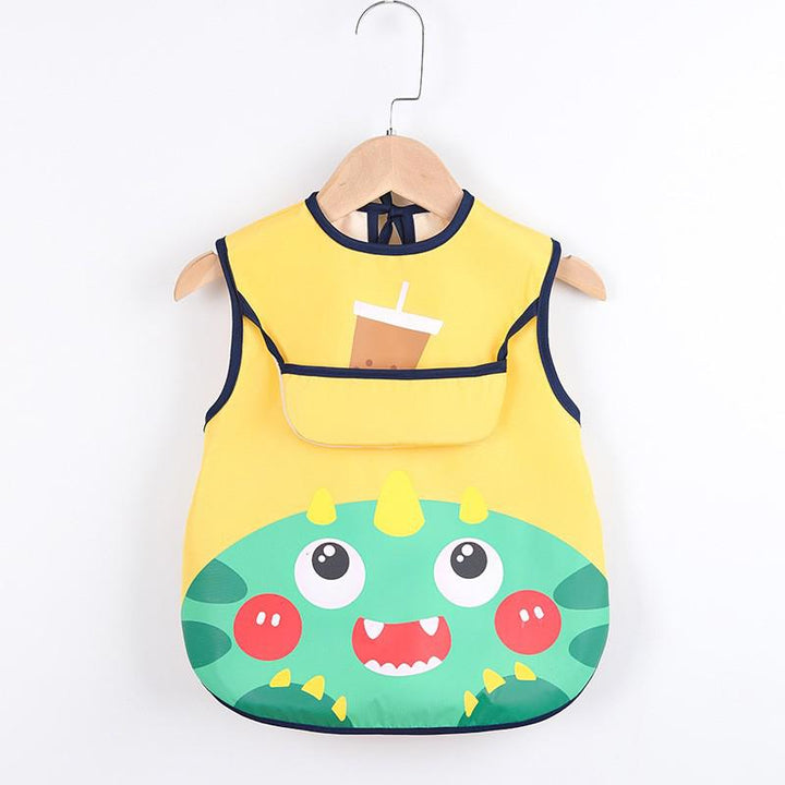 Baby apron with pockets for art and food-A-0-3 years old-State of Style