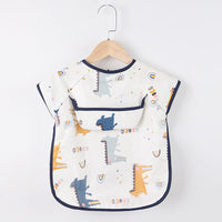 Baby Apron with Pockets for Art and Mealtime - Waterproof-C-0-3 years old-State of Style