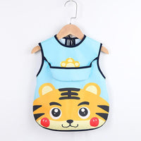 Baby Apron with Pockets for Art and Mealtime - Waterproof-H-0-3 years old-State of Style