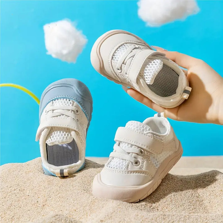 Baby Barefoot Sneakers - FlexiToes-Blue-0-0.5-State of Style