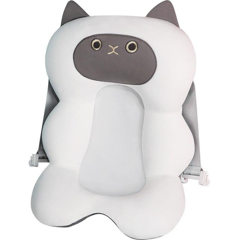 Baby Bath Cushion - SnuggleSplash-Green Cat-State of Style