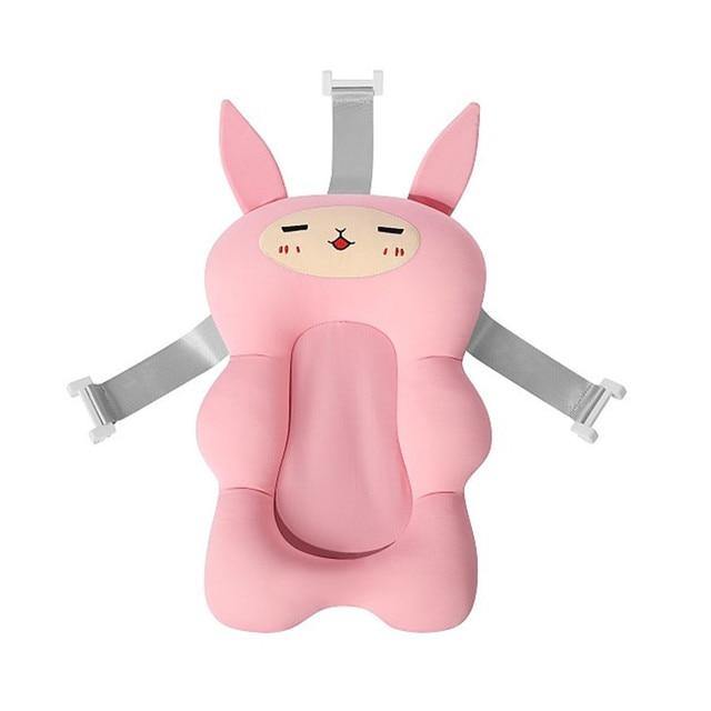 Baby Bath Cushion - SnuggleSplash-Pink Cat-State of Style