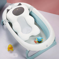 Baby Bath Cushion - SnuggleSplash-White Cat-State of Style
