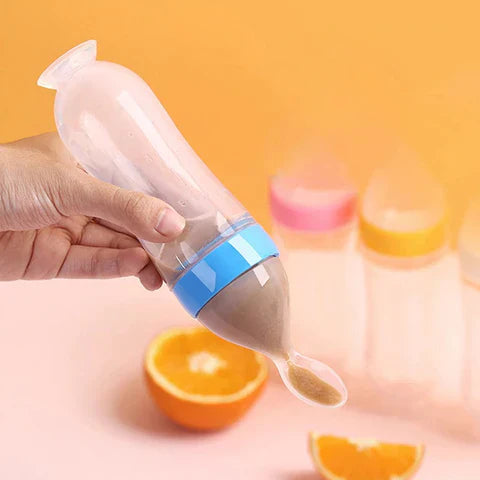 Baby Feeding Spoon Bottle - FeedEase-Green-State of Style
