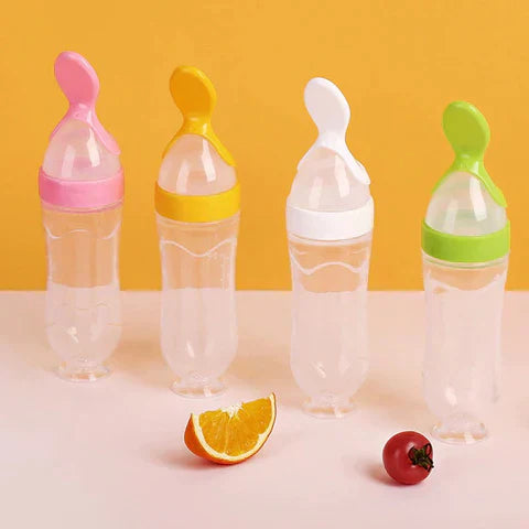 Baby Feeding Spoon Bottle - FeedEase-Green-State of Style