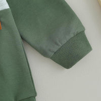 Baby Jogger Winter Set – Contrast Sweatshirt and Trousers-A-0-6 Months-State of Style