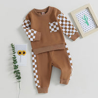 Baby Jogger Winter Set – Contrast Sweatshirt and Trousers-A-0-6 Months-State of Style