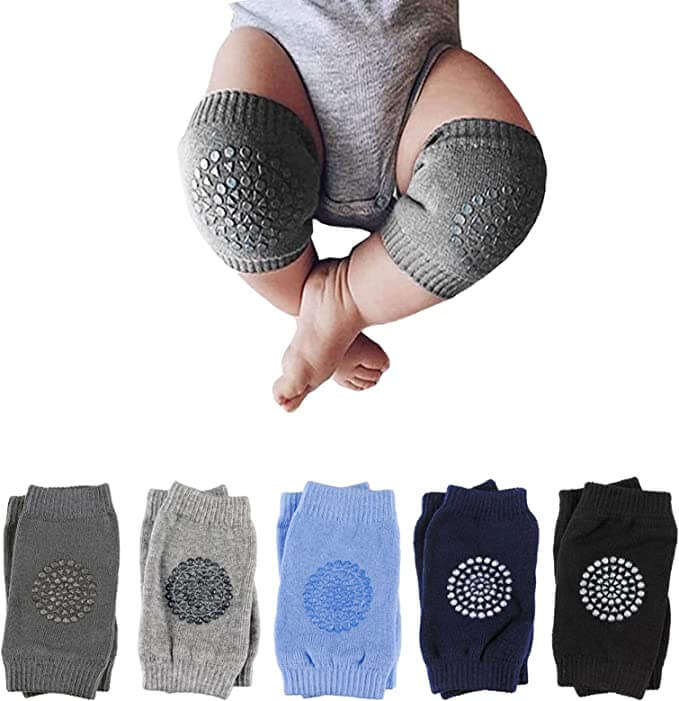 Protective knee pads for babies with non-slip and BOGO offer – Mila