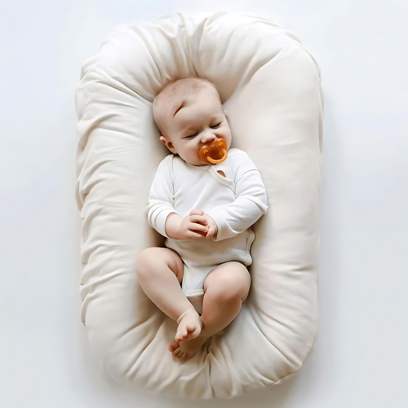 Baby Lounger – CuddleNest-Green-State of Style