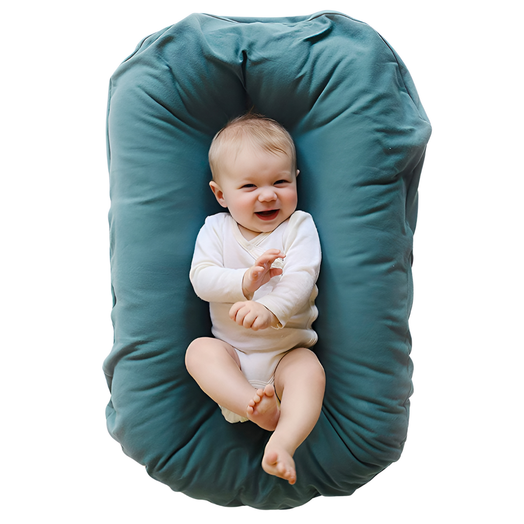 Baby Lounger – CuddleNest-Green-State of Style
