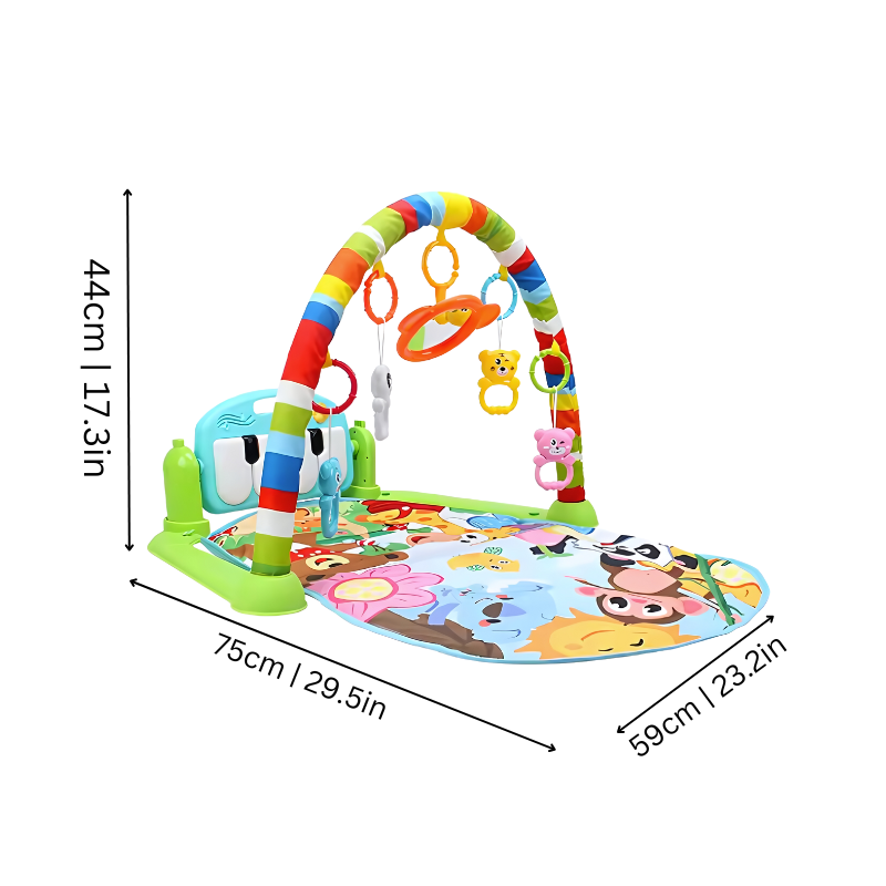 Baby Play Mat - MelodyMat-Green-State of Style