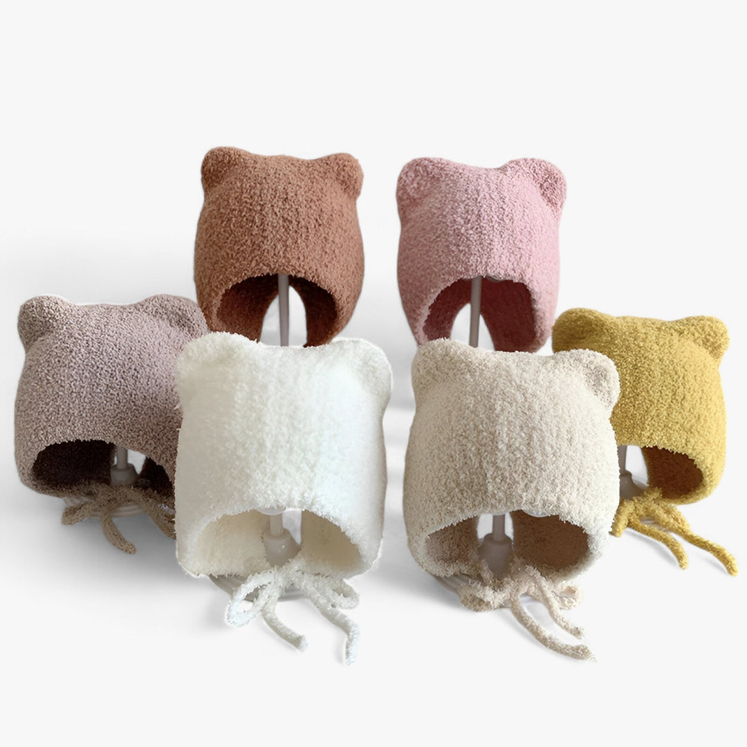 Baby Winter Hat with Ear Flaps - Soft Warmth and Cute Design - Finn-Beige-Baby 0-3 years-State of Style