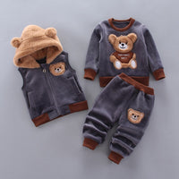 Baby Winterset (Set of 3) - Finn-Dark Grey-6-12 months (80cm)-State of Style