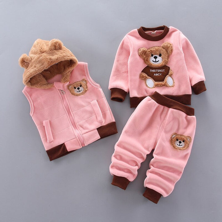 Baby Winterset (Set of 3) - Finn-Pink-6-12 months (80cm)-State of Style