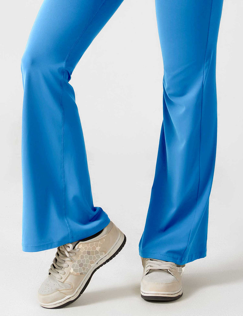 Backless jumpsuit with flared trousers – Liv-Dark blue-S-State of Style