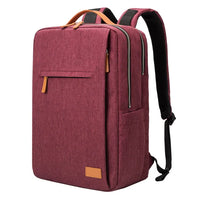 Backpack with Laptop Compartment and USB Charging Port - Nova-Red-State of Style