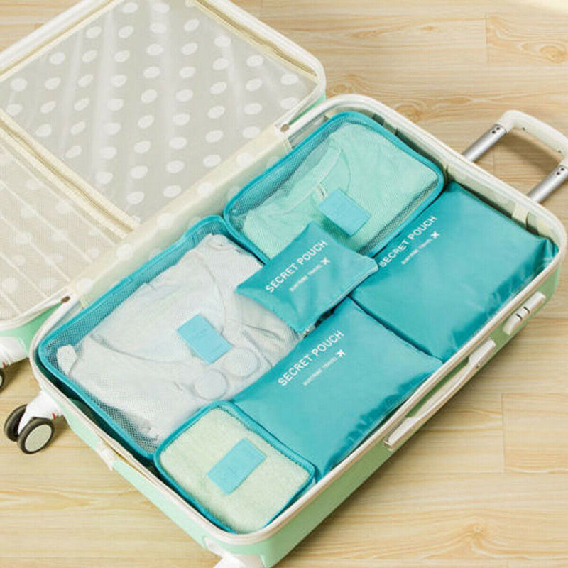 Luggage Packing Organiser Set (2-Piece)-  Space-Saving Travel Storage Bags