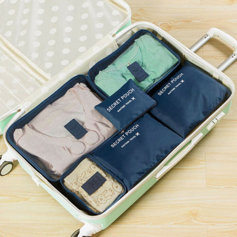 Luggage Packing Organiser Set (2-Piece)-  Space-Saving Travel Storage Bags