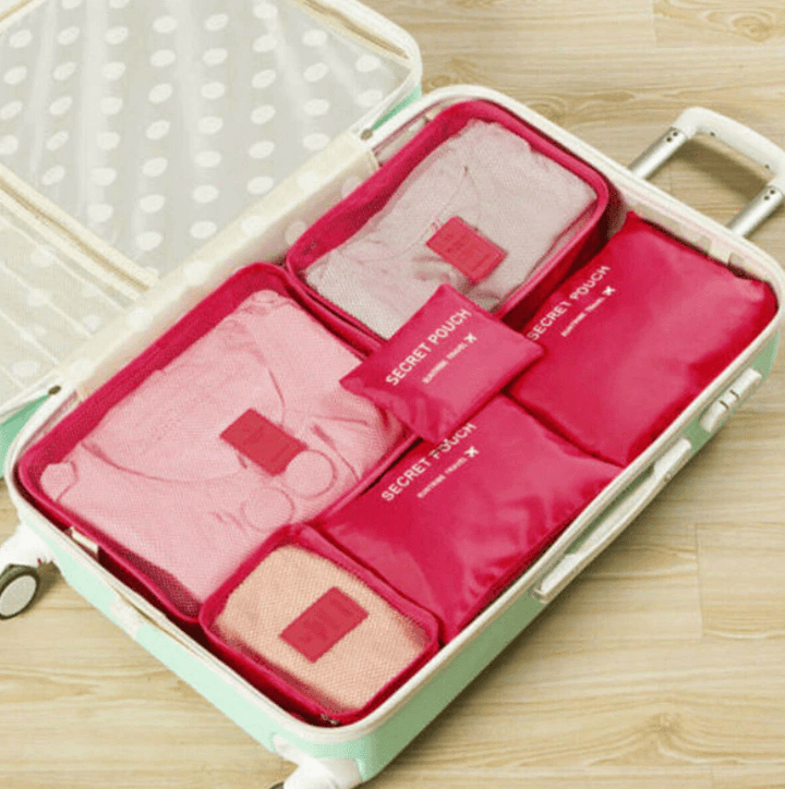 Luggage Packing Organiser Set (2-Piece)-  Space-Saving Travel Storage Bags