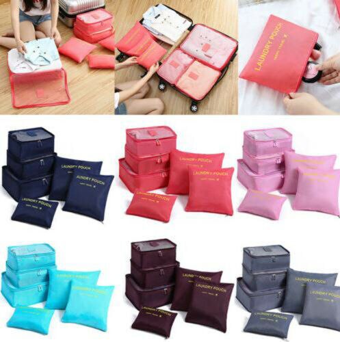 Luggage Packing Organiser Set (2-Piece)-  Space-Saving Travel Storage Bags