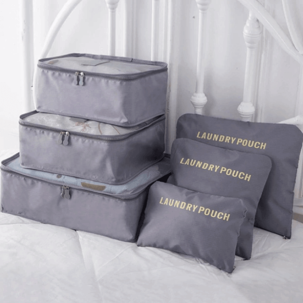 Luggage Packing Organiser Set (2-Piece)-  Space-Saving Travel Storage Bags