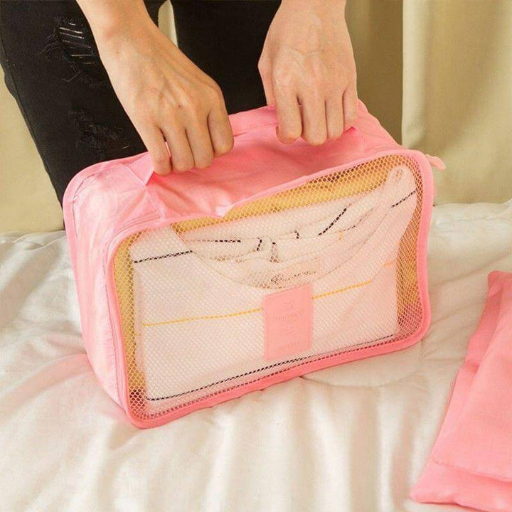 Luggage Packing Organiser Set (2-Piece)-  Space-Saving Travel Storage Bags