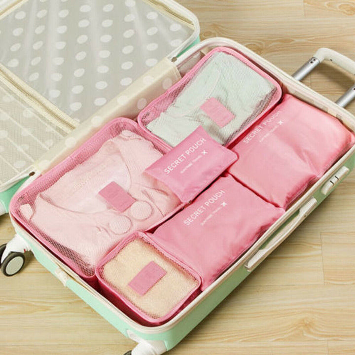 Luggage Packing Organiser Set (2-Piece)-  Space-Saving Travel Storage Bags