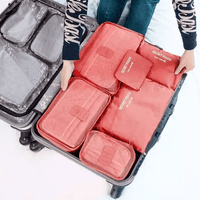 Luggage Packing Organiser Set (2-Piece)-  Space-Saving Travel Storage Bags