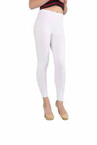 Bamboo Slim Fit Plus-Size Leggings-Navy Blue-2XL-State of Style