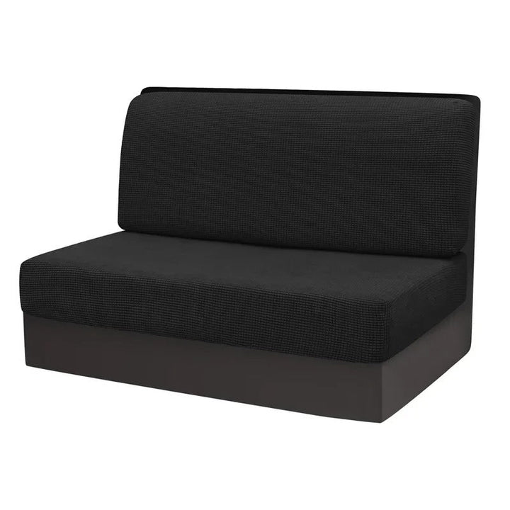 Bank covers set for camper & caravan - NomadCover-Black-State of Style