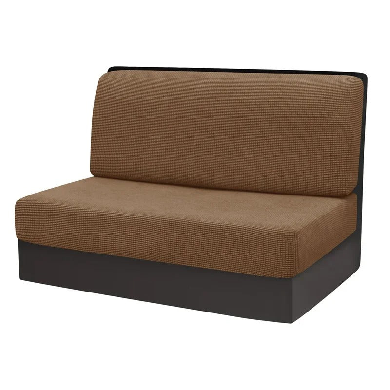Bank covers set for camper & caravan - NomadCover-Brown-State of Style