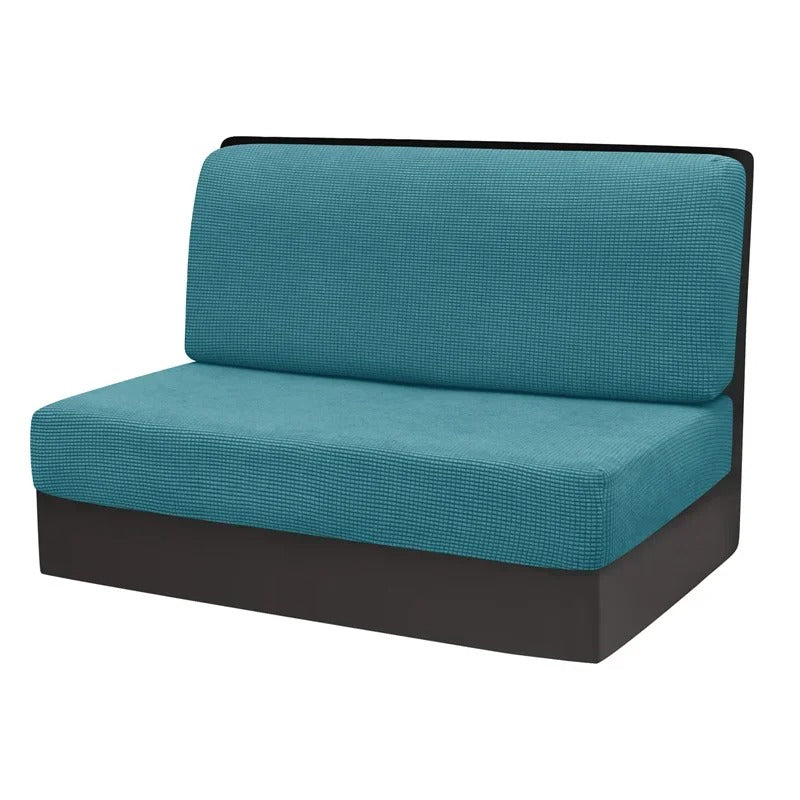 Bank covers set for camper & caravan - NomadCover-Turquoise Blue-State of Style