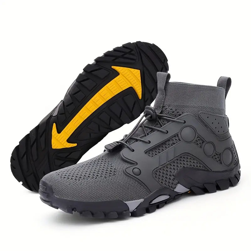 Barefoot Men's Shoes - TrailFlex-Black-5-State of Style