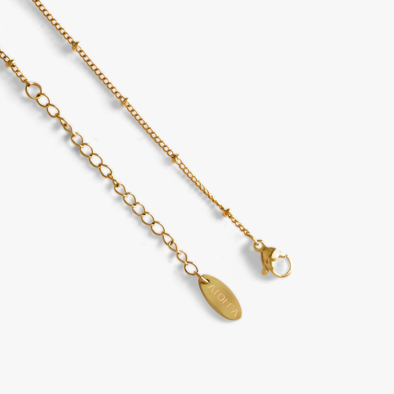 Baroque Pearl Pendant Necklace - Anisa-Gold-State of Style