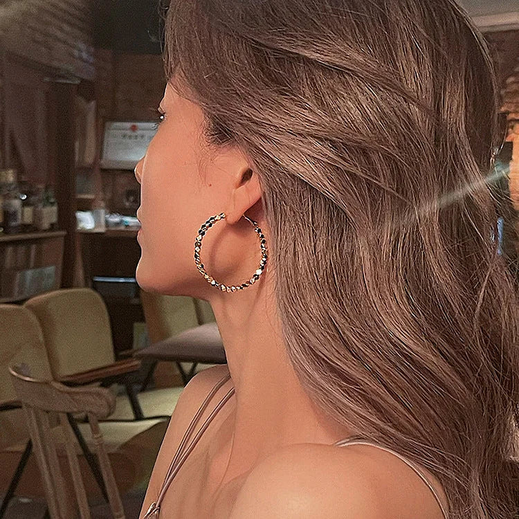 Basic Hoop Earrings – Nina-Gold-State of Style