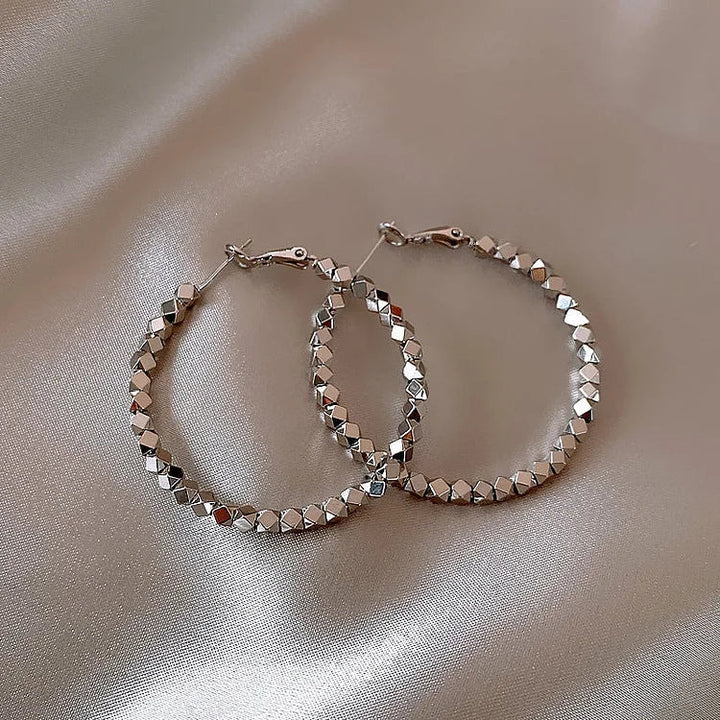 Basic Hoop Earrings – Nina-Silver-State of Style