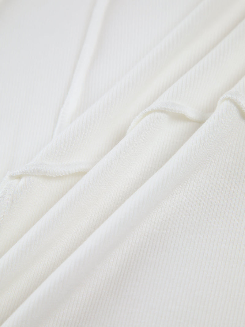 Basic Ladies Shirt with Long Sleeves - Mira-White-XS-State of Style