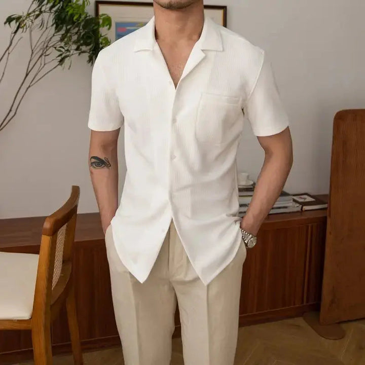 Basic Men's Shirt – Nolan-White-S-State of Style