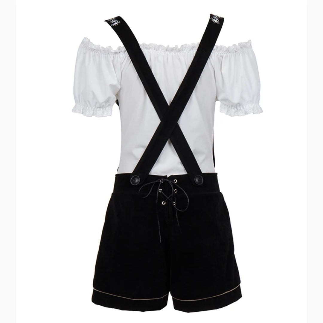 Bavarian Lederhosen Annelie – Embroidered Oktoberfest Costume-S-M-State of Style