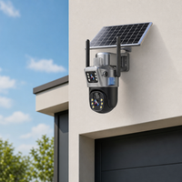Solar-Powered 4K Security Camera with Dual Lens – Solvexa