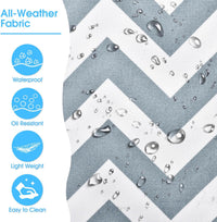 Waterproof Large Tote with Zipped Storage for Work & Play