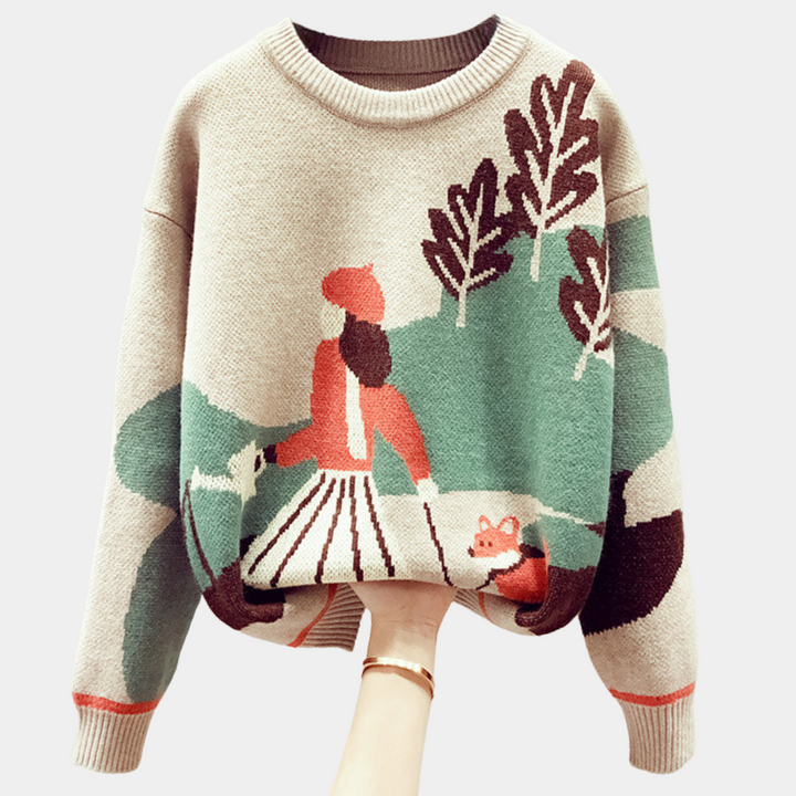 Belight - Casual Warm Sweater for Women-Khaki-XS-State of Style