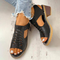 Bella - Orthopedische Elegante Zwarte Hakken-Zwart-34-State of Style