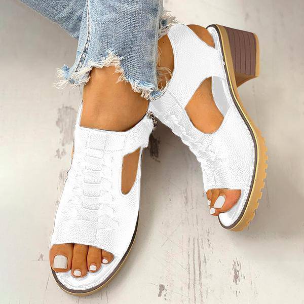 Bella - Orthopedische Elegante Zwarte Hakken-Zwart-34-State of Style