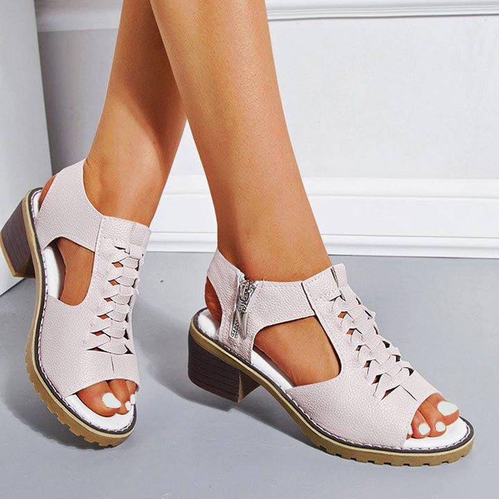 Bella - Orthopedische Elegante Zwarte Hakken-Zwart-34-State of Style